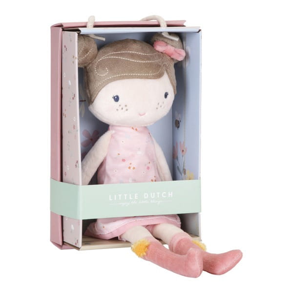 Lalka dla dzieci Dziewczynka Rosa 35 cm / Little Dutch