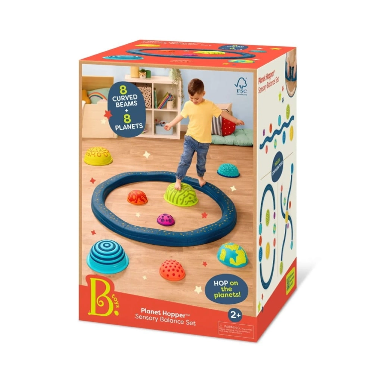 Ścieżka sensoryczna z planetami - Planet Hopper BX2494Z / B.Toys