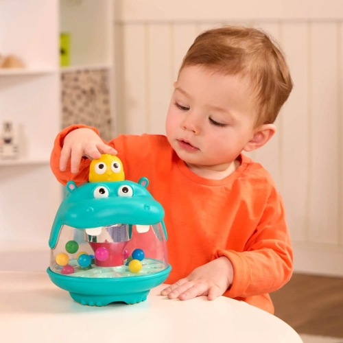 Party Pop Hippo – hipopotam z wirującymi kuleczkami BT1830Z / B.Toys