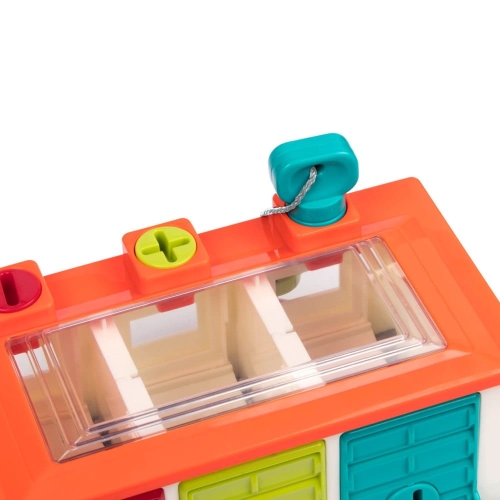 Garaż 3-stanowiskowy z autkami i kluczami BT4581Z / B.Toys
