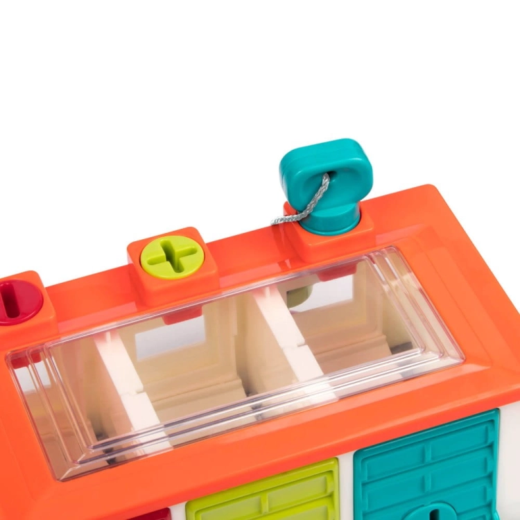 Garaż 3-stanowiskowy z autkami i kluczami BT4581Z / B.Toys