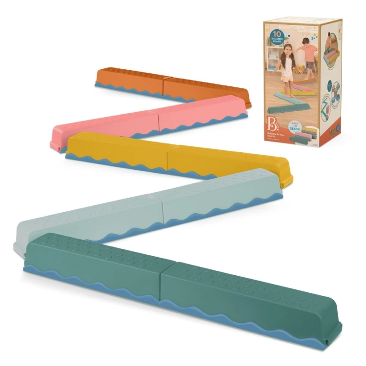 Belki Sensoryczne 10szt. na Równoważnikach BX2533Z / B.Toys