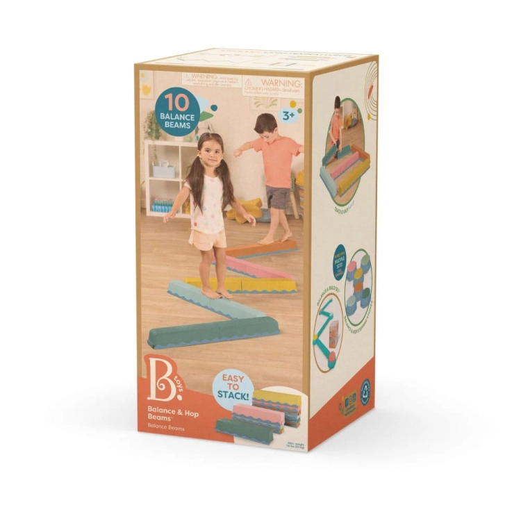 Belki Sensoryczne 10szt. na Równoważnikach BX2533Z / B.Toys