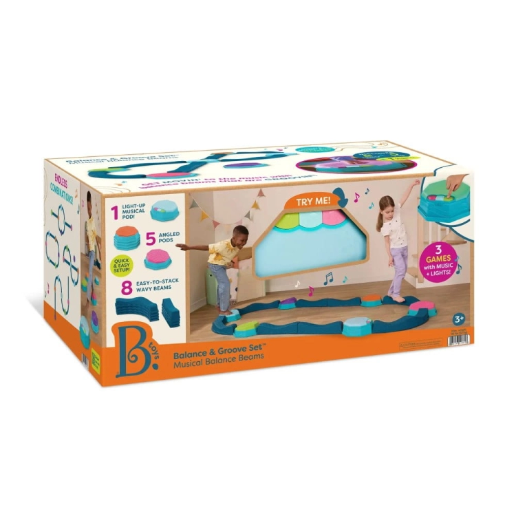Ścieżka Sensoryczna Falista z efektami Muzycznymi BX2473Z / B.Toys