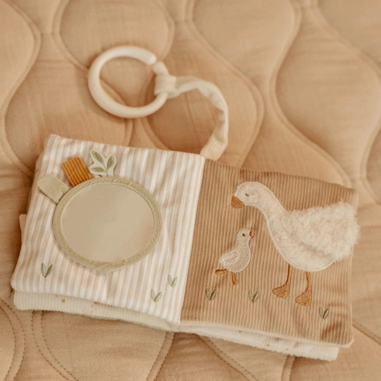 Książeczka aktywizująca Newborn Naturals  Little Dutch