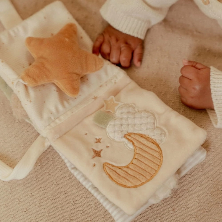 Książeczka aktywizująca Newborn Naturals  Little Dutch