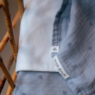 Little Dutch Pure Denim Blue zestaw do pielęgnacji niemowląt