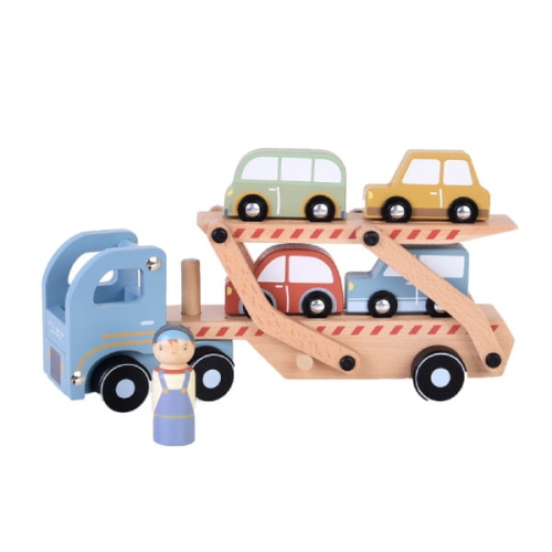 Laweta Little Dutch detal wykonania – drewno bukowe FSC