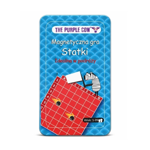 Gra Magnetyczna Statki  The Purple Cow opakowanie