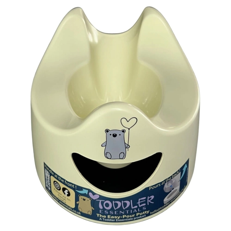 Żółty nocnik z ergonomicznym oparciem Toddler Essential