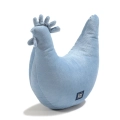 Błękitna poduszka Kura Babci Dany Velvet Wind Blue