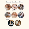 Kura La Millou Wind Blue zbliżenie na puszysty Velvet