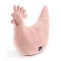 Różowa poduszka Kura Babci Dany Velvet Powder Pink