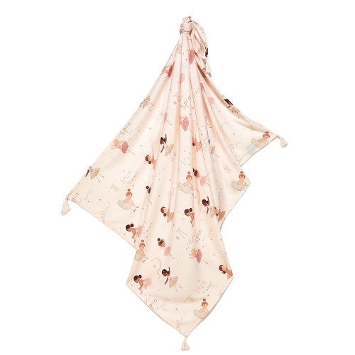 Wielofunkcyjny otulacz 100% bambus Ballerine La Millou