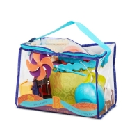 B. Ready Beach Bag – torba z akcesoriami do piasku - niebieska BX1307Z / B.toys