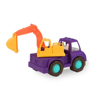 Żółta koparka dla dzieci 1 rok+ Wonder Wheels ruchome ramię