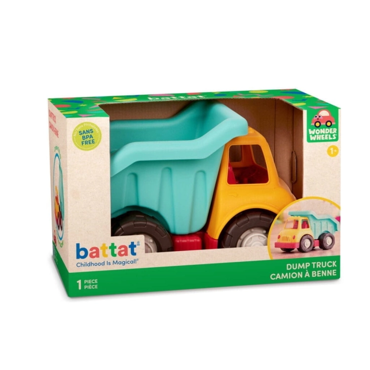 Wywrotka Wonder Wheels widok w estetycznym otwartym opakowaniu