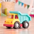 Pojazd budowlany Wonder Wheels B.toys bezpieczny dla roczniaka widok na podłodze