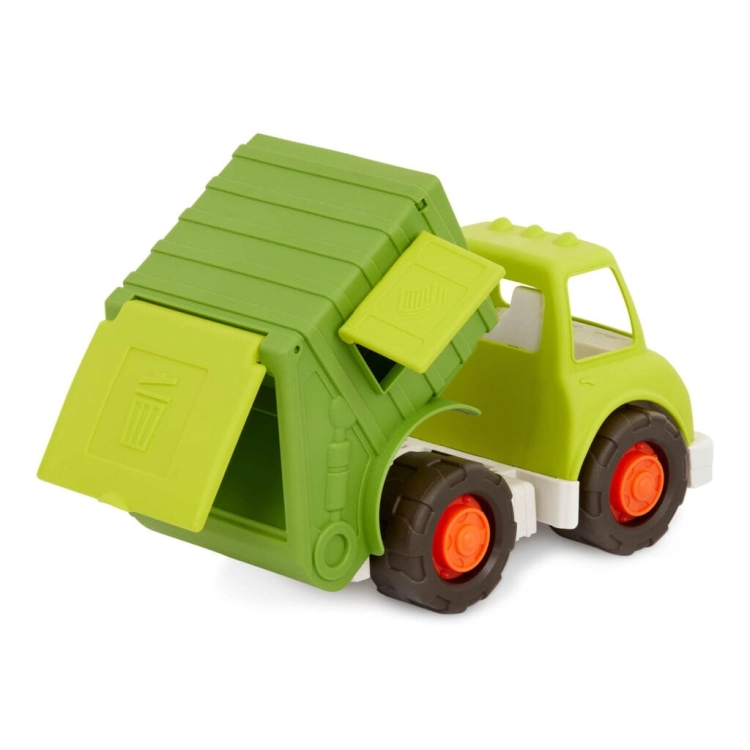 Śmieciarka Wonder Wheels widok w kolorowym otwartym opakowaniu