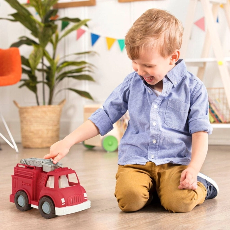 Wóz strażacki Wonder Wheels widok w kolorowym opakowaniu