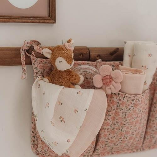 Chusteczka muślinowa wzór Fairy Blossom z bawełny organicznej Little Dutch