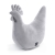 Szara poduszka Kura Babci Dany Velvet Dark Grey