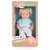 Lalka chłopiec blond Miniland My Friends & Me 38 cm w oryginalnym pudełku z naklejkami do personalizacji bransoletek