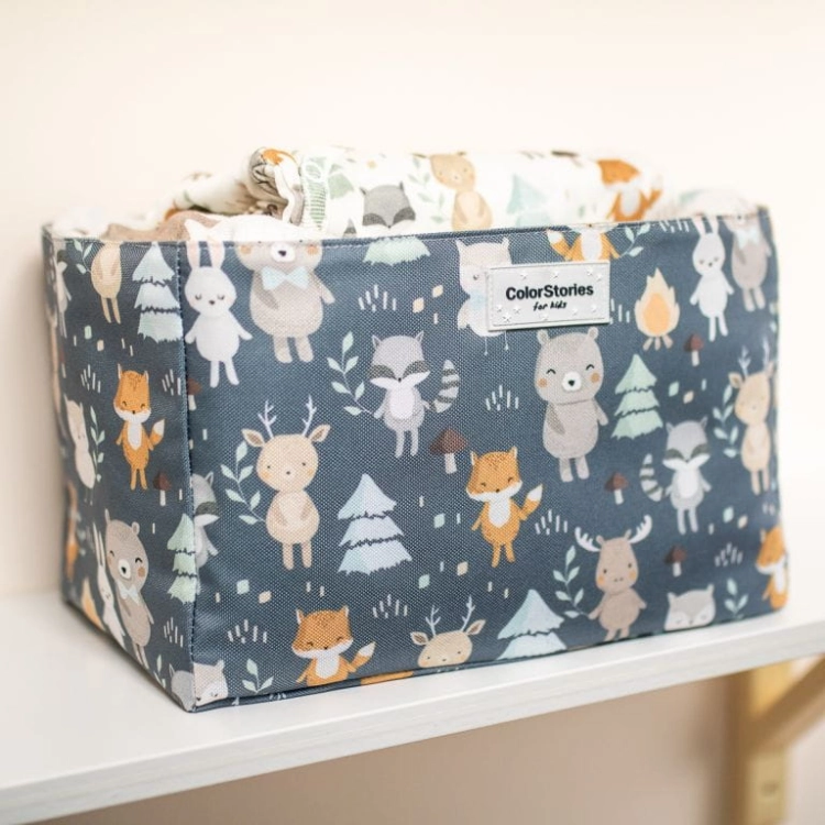 Organizer dla Niemowlaka na Kosmetyki Colorstories Woodland Grey Rozmiar L