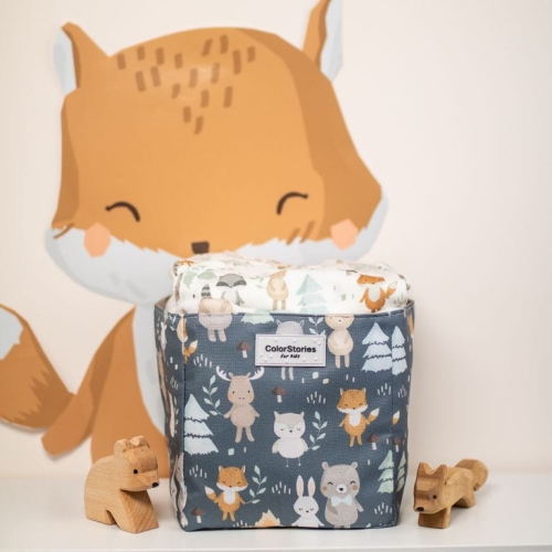 Organizer dla Niemowlaka na Kosmetyki Colorstories Woodland Grey Rozmiar S
