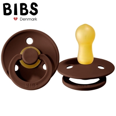 Smoczek Bibs Uspokajający dla Niemowlaka S Mocha Brązowy