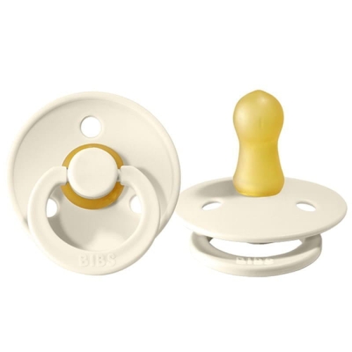 Smoczek Bibs Uspokajający dla Niemowlaka S Ivory Kremowy