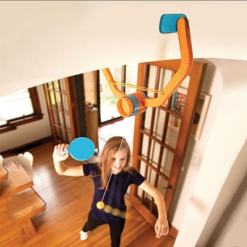 Fat Brain Toys Door Pong – Zestaw do Ping Ponga
