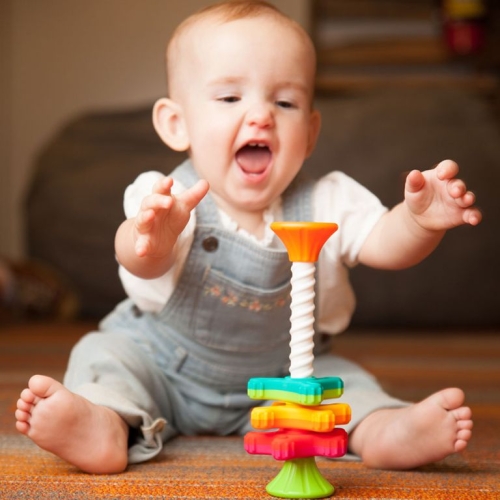 Zabawka Sensoryczna Fat Brain Toys Zakręcone Minispinny