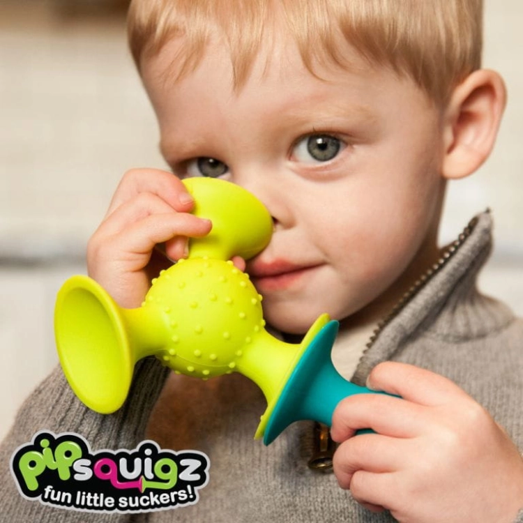 Bobo Przyssawki 3 Grzechotki Gryzaki — Fat Brain Toys