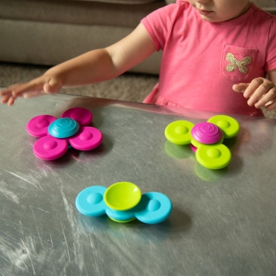 Zabawka Przyssawka dla Dzieci Wirujące Przyssawki — Fat Brain Toys