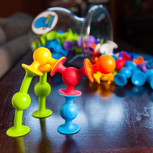Klocki Przyssawki dla Dzieci Zestaw Delux — Fat Brain Toys