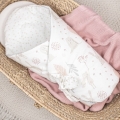 Rożek Niemowlęcy Wiązany Bawełniany Colorstories Bunny New