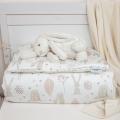 Bawełniana Pościel dla Niemowląt z Wypełnieniem 100x135 Colorstories Bunny New