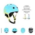 Kask Dziecięcy Scootandride na Rower sxs-S dla Dzieci 1-5 Lat Blueberry