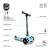 Hulajnoga Scootandride Highwaykick 3 Led ze Świecącymi Kółkami 3+ Blueberry