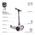 Hulajnoga Scootandride Highwaykick 3 Led ze Świecącymi Kółkami 3+ Rose