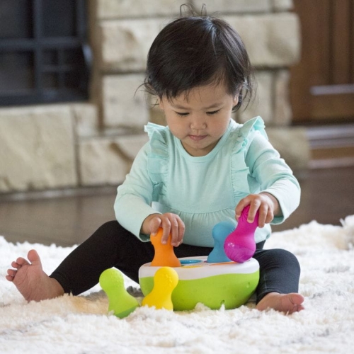 Sorter Kształtów dla Dziecka Zabawka Manipulacyjna Sorter Wańki Wstańki — Fat Brain Toys