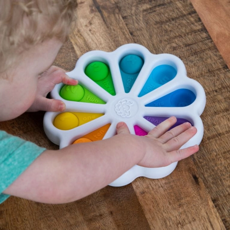 Fat Brain Toys Zabawka Kreatywna Bąbelki Dimpl Cyferki