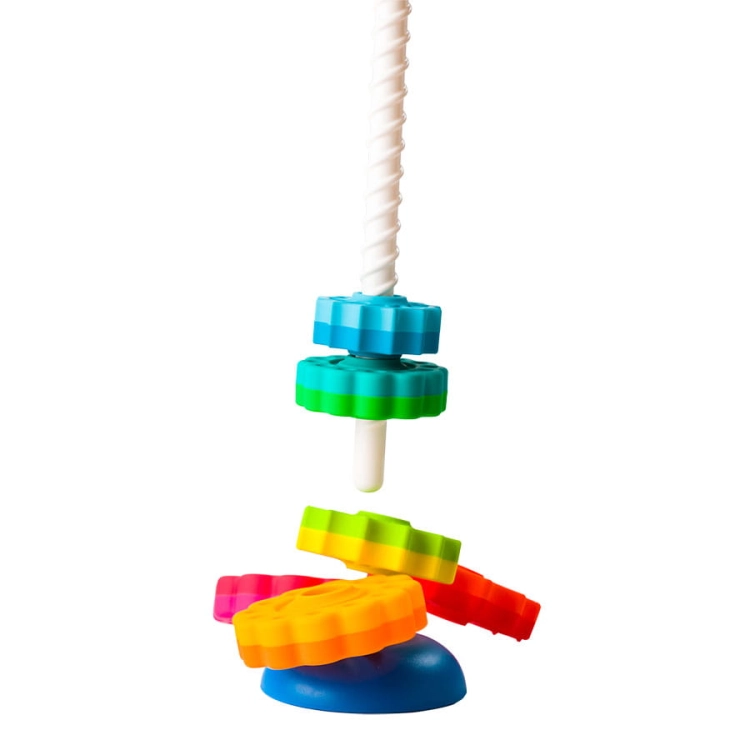 Sorter Kształtów Zakręcona Wieża Fat Brain Toys