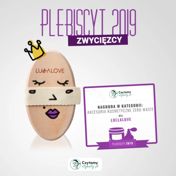 Szczotka do Masażu na Sucho Tampico Lullalove Owalna