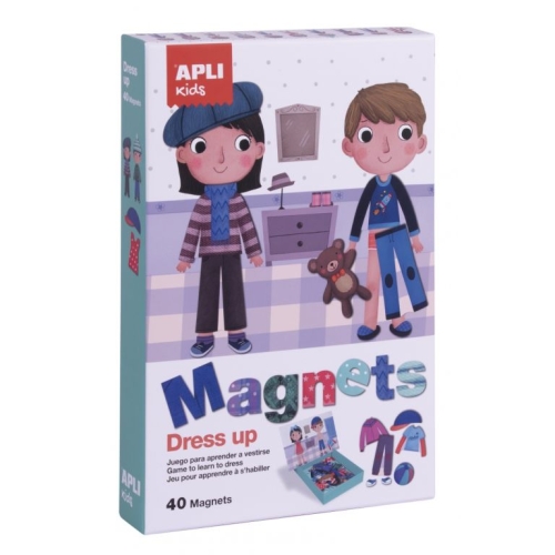 Układanka Magnetyczna Apli Kids Ubieranki