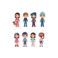 Układanka Magnetyczna Apli Kids Ubieranki Postacie