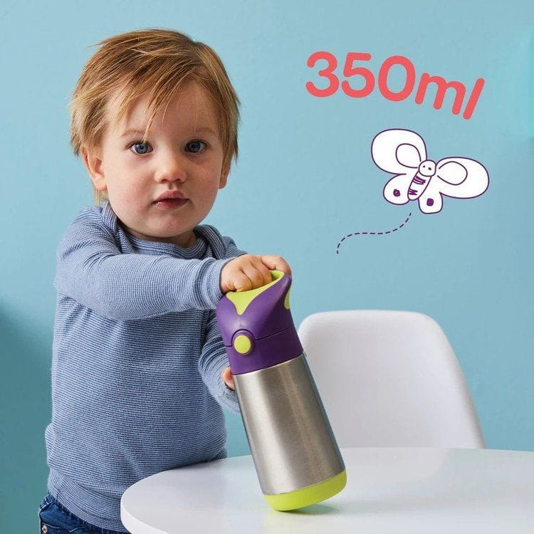 B.Box Bidon Termiczny ze Słomką dla Dziecka 350 ml