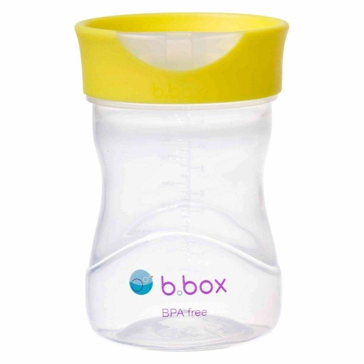 Kubek do Nauki Picia 240 ml Cytrynowy / b.box