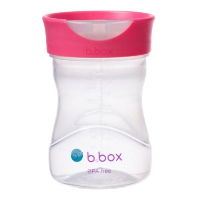B.Box Kubek do Nauki Picia 240 ml Malinowy Różowy